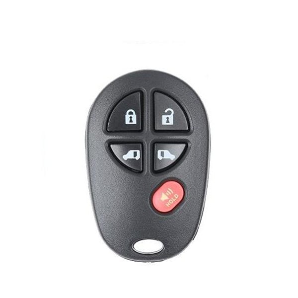 Keyless Factory KeylessFactory: 2004-2017 Toyota Sienna / 5-Button Keyless Entry Remote Shell / GQ43VT20T ORS-TOY-20T-5 - main